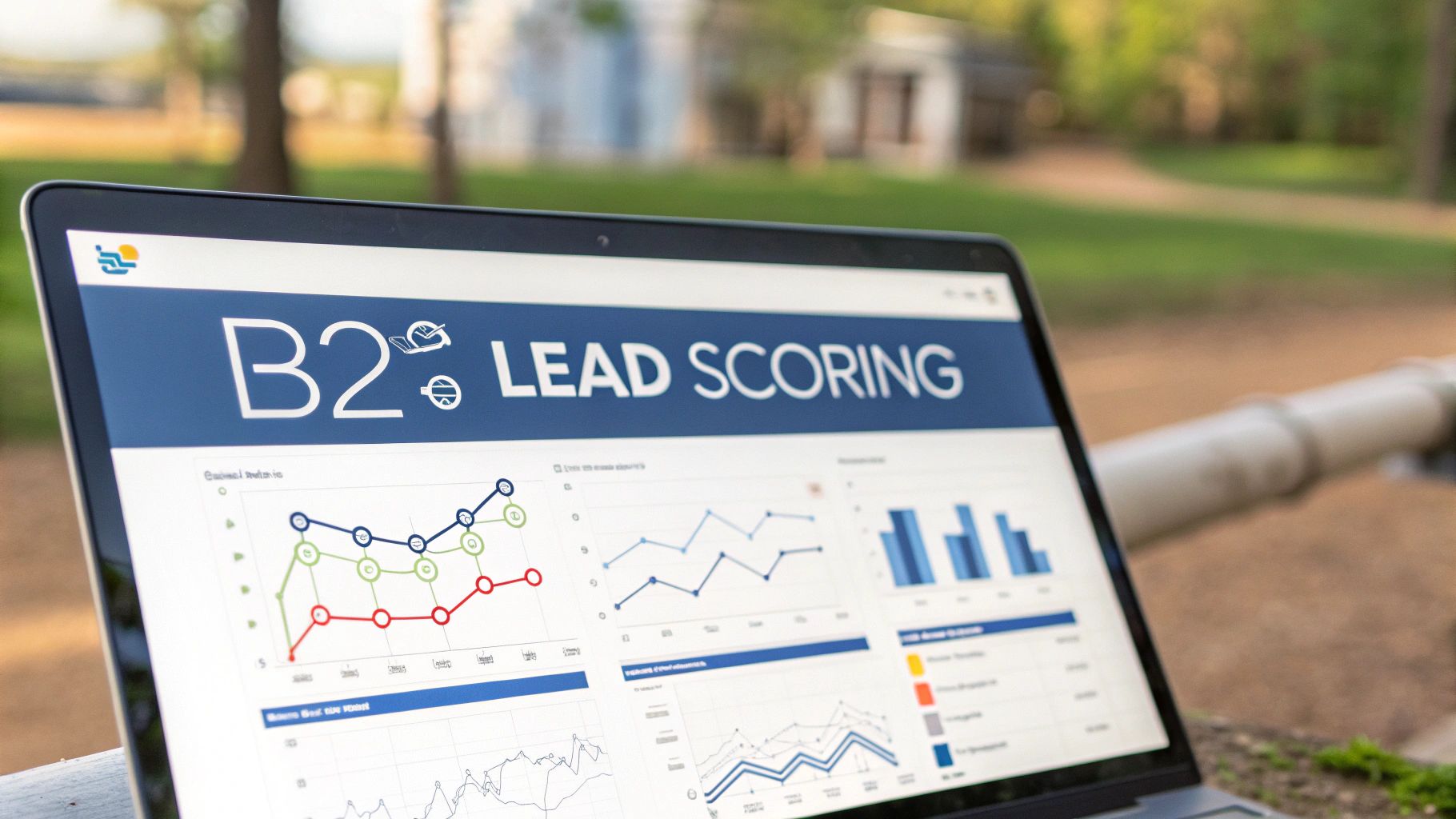 How are B2B companies recalibrating lead scoring models to filter out AI-halluci
